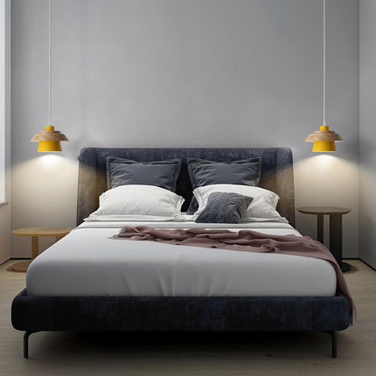 Hanglamp Steen en Hout — metaal en hout, fitting E27 — afbeelding 7