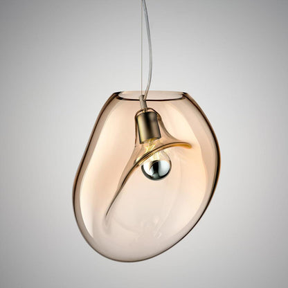 Hanglamp Druppel — geblazen glas, drie diameters — afbeelding 1