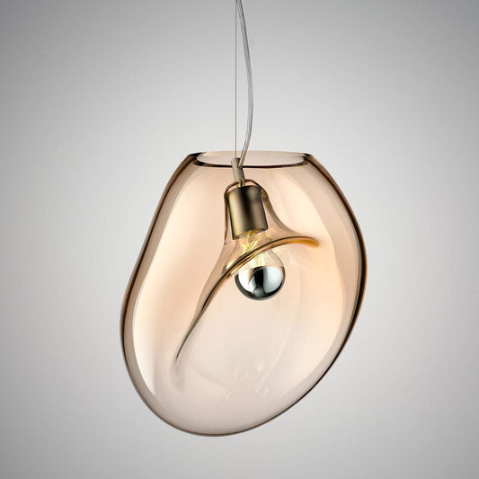 Hanglamp Druppel — geblazen glas, drie diameters — afbeelding 1