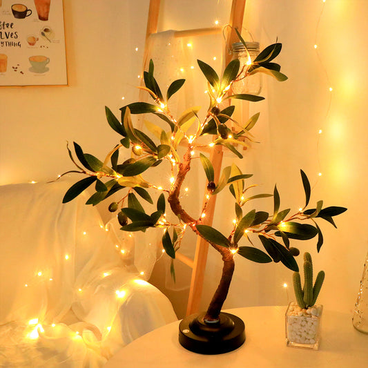 Tafellamp Boom — buigbare takken, 50 cm hoog — afbeelding 1