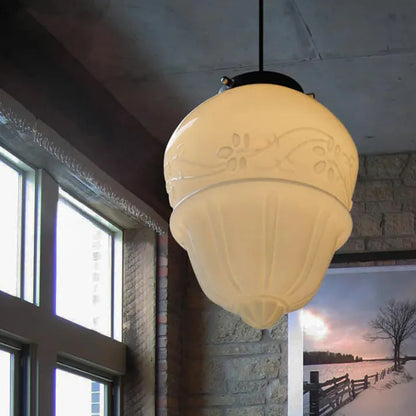 Hanglamp Melkglas — geometrische kap, vijf modellen — afbeelding 3
