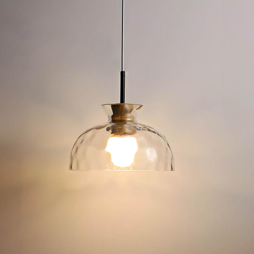 Kroonluchter Glas — één of drie lichtpunten, E27 — afbeelding 5