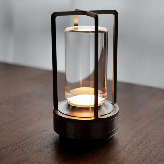 Draadloze tafellamp Kristal — IP65, USB-oplaadbaar — afbeelding 1