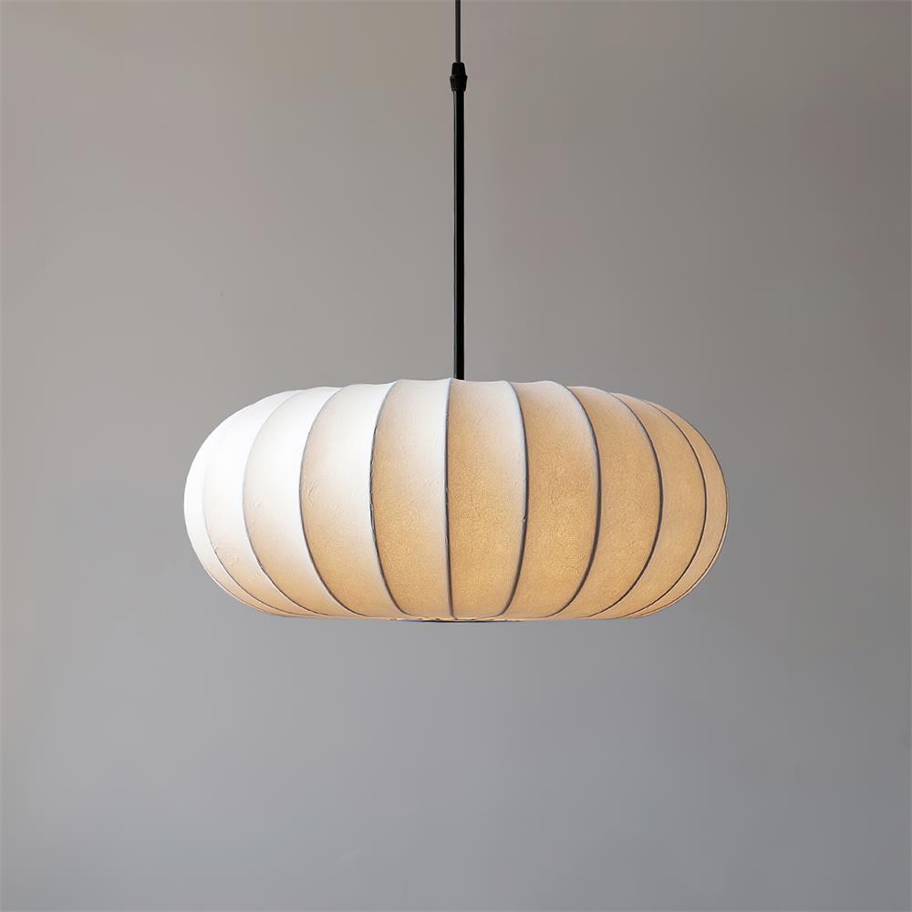 Hanglamp Verona — metaal en zijde, drie maten — afbeelding 4