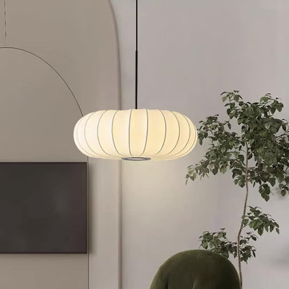 Hanglamp Verona — metaal en zijde, drie maten — afbeelding 3