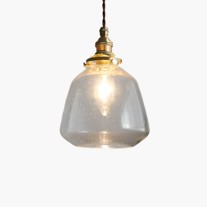 Hanglamp Kristalglas — transparante kap, fitting E27 — afbeelding 4