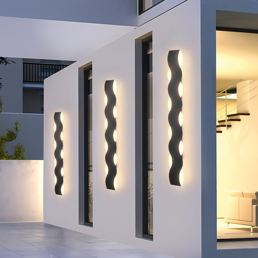 Buitenwandlamp Golf — IP65, licht op en neer — afbeelding 2