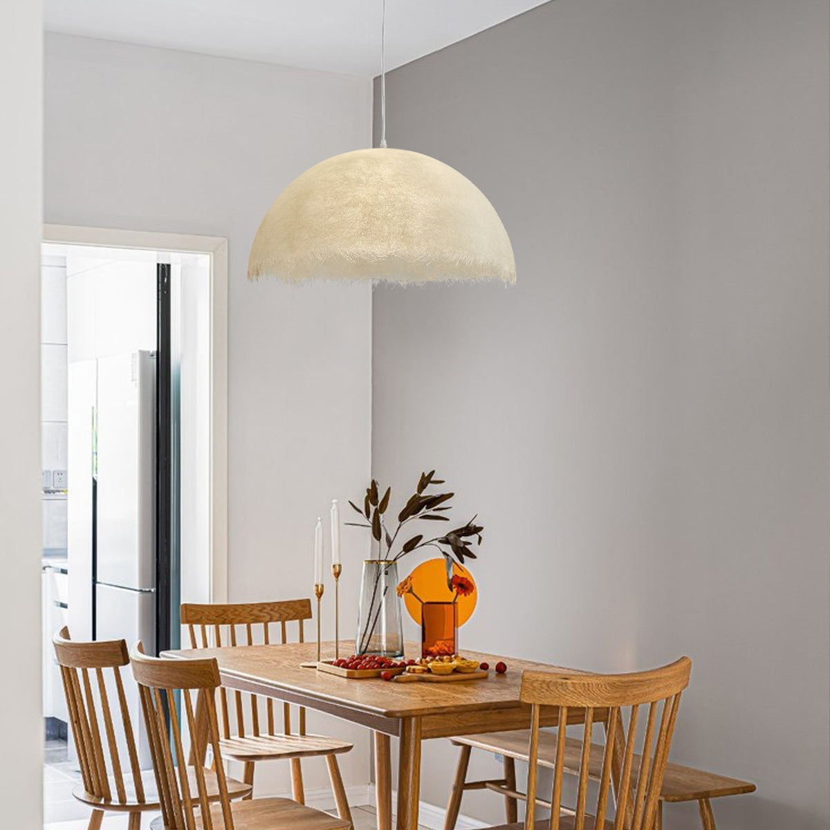 Hanglamp Epoxyhars — fitting E27, 30 tot 60 cm — afbeelding 3