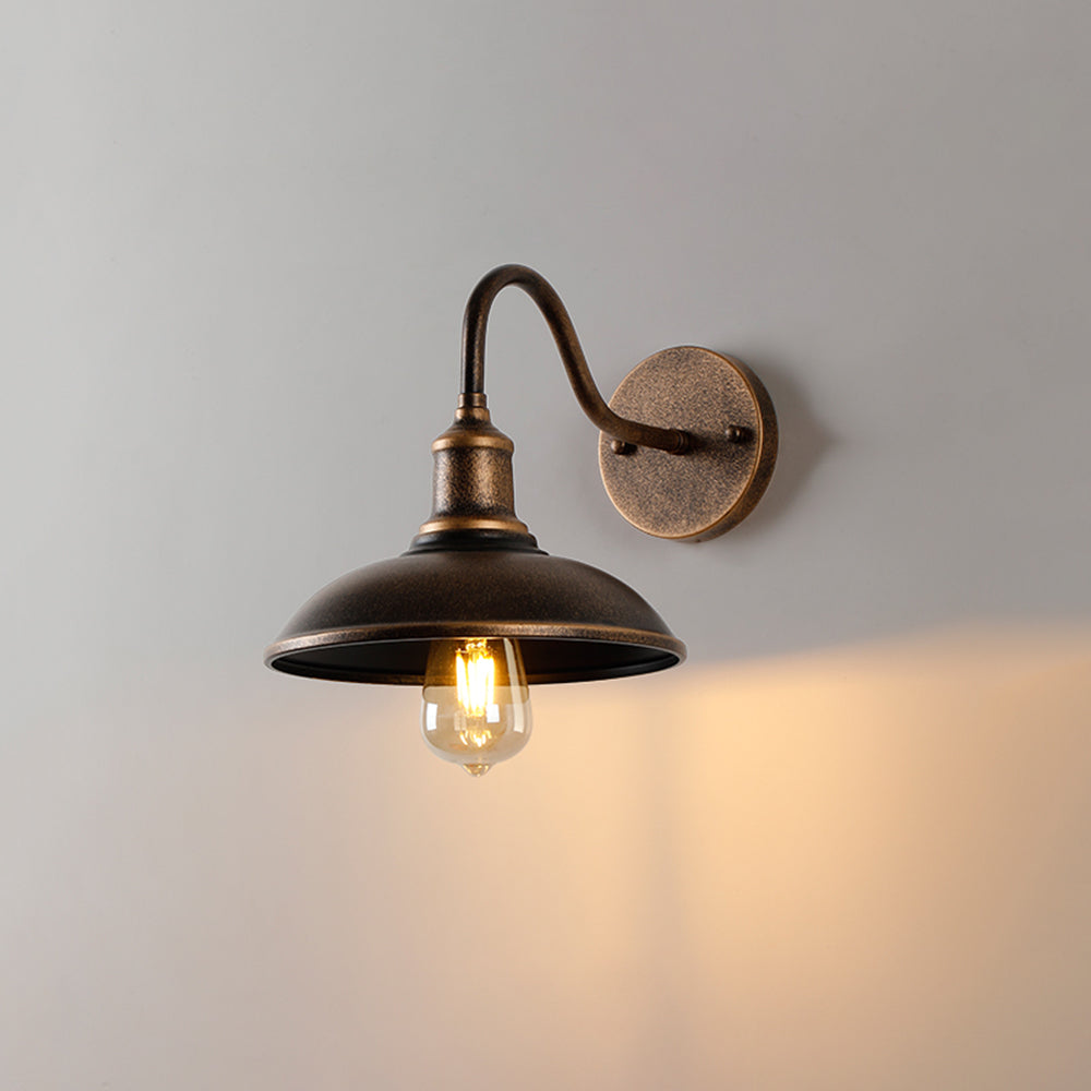 Buitenwandlamp Alessio — antiek messing, IP65 — afbeelding 2