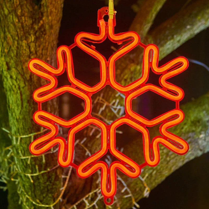 Buitenlamp Sneeuwvlok — koperdraad, Ø 38 cm, IP65 — afbeelding 6