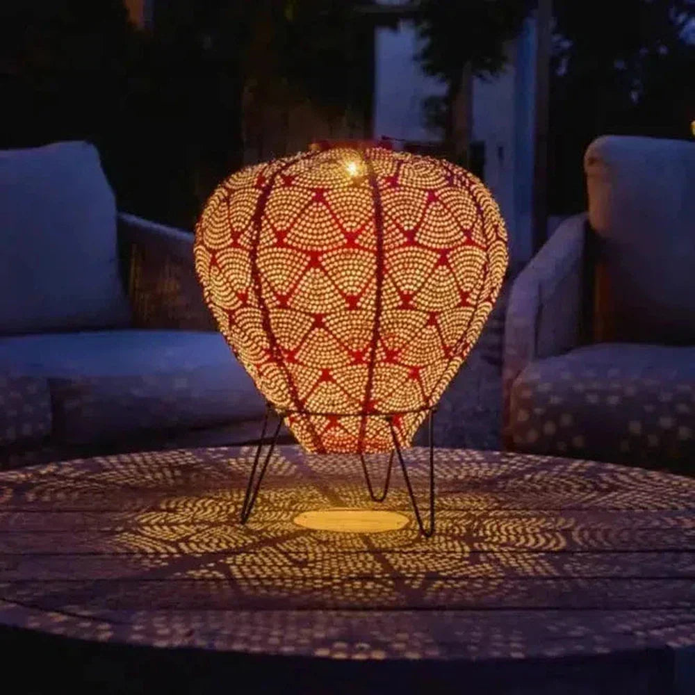 Buitenlamp Luchtballon — zonne-energie, schemersensor — afbeelding 1