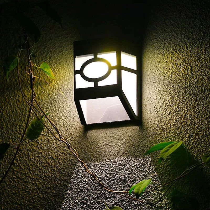 Buitenwandlamp Solar — IP44, schakelt bij schemer — afbeelding 1