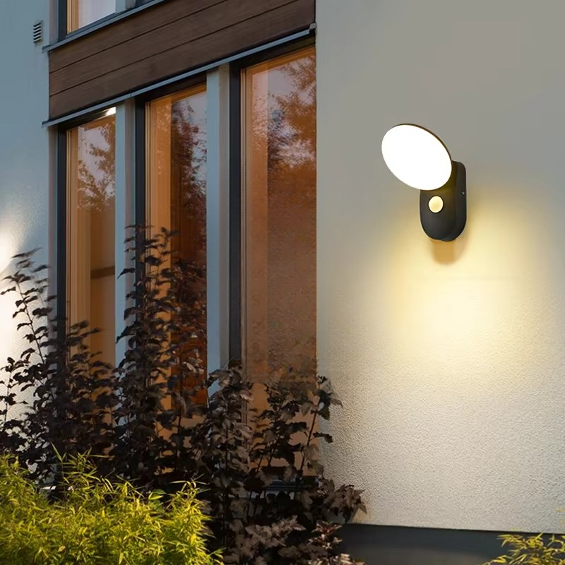 Buitenwandlamp Sensor — led 12 W, IP65, Ø 14 cm — afbeelding 5
