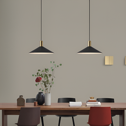 Hanglamp Altura — ijzer, kegelvormige kap, Ø 35 cm — afbeelding 1