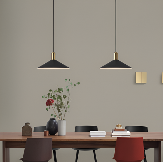 Hanglamp Altura — ijzer, kegelvormige kap, Ø 35 cm — afbeelding 1