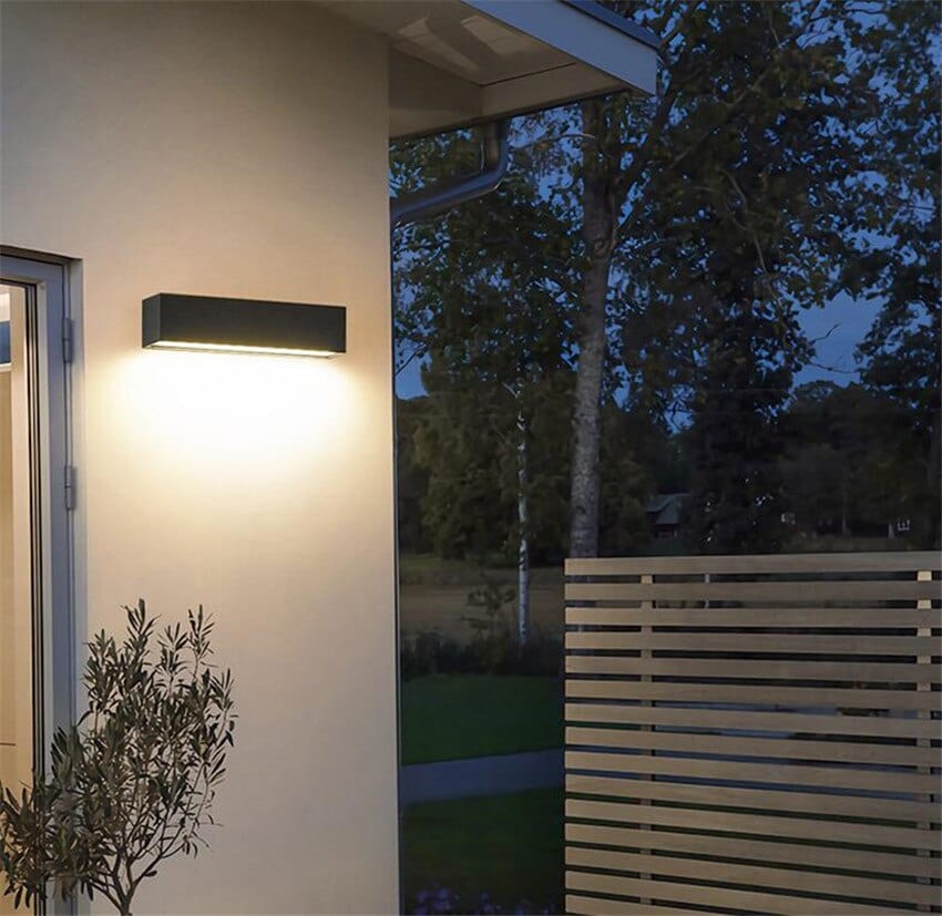 Buitenwandlamp Balk — aluminium, IP65, 30 tot 80 cm — afbeelding 2