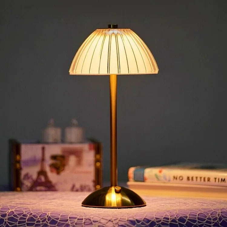 Draadloze tafellamp Kristal — USB, 3 W, 23 cm hoog — afbeelding 2