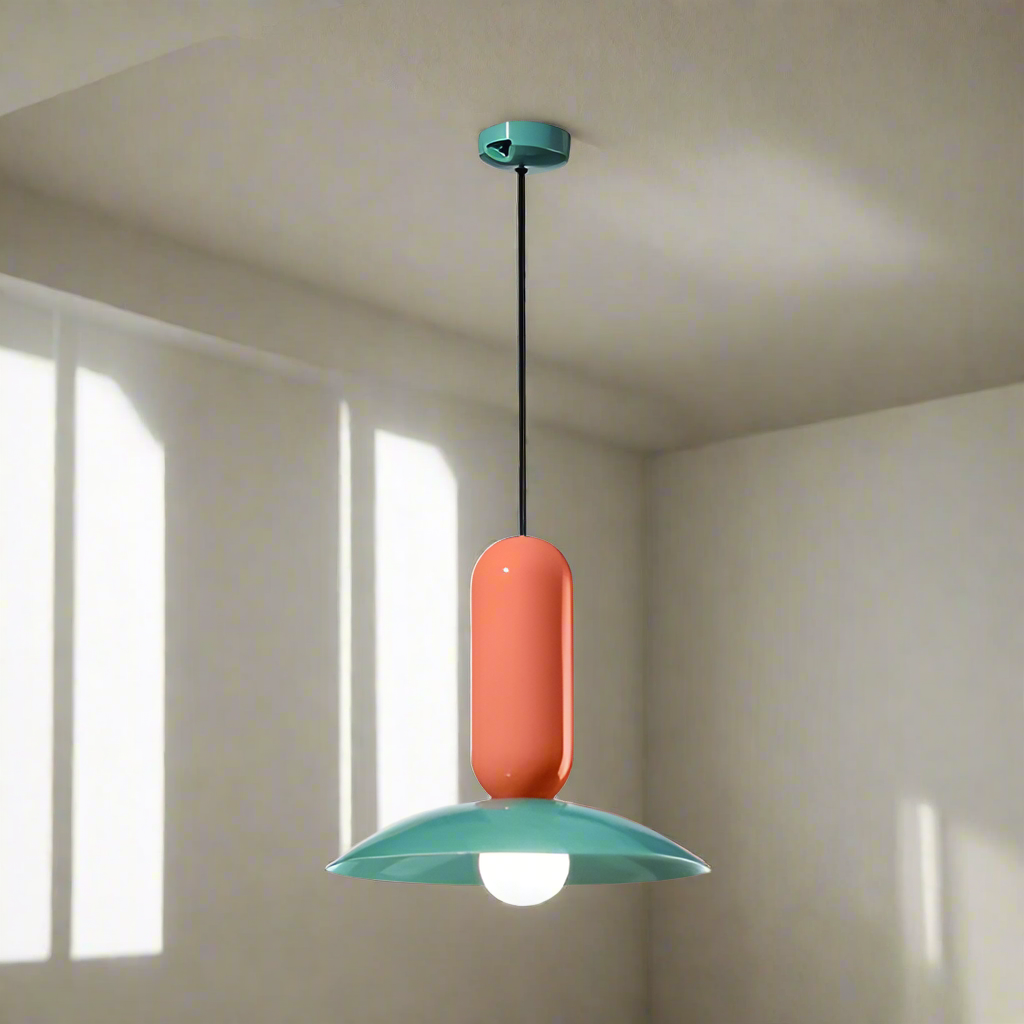 Hanglamp Frisbee — metalen schijf, twee maten — afbeelding 1