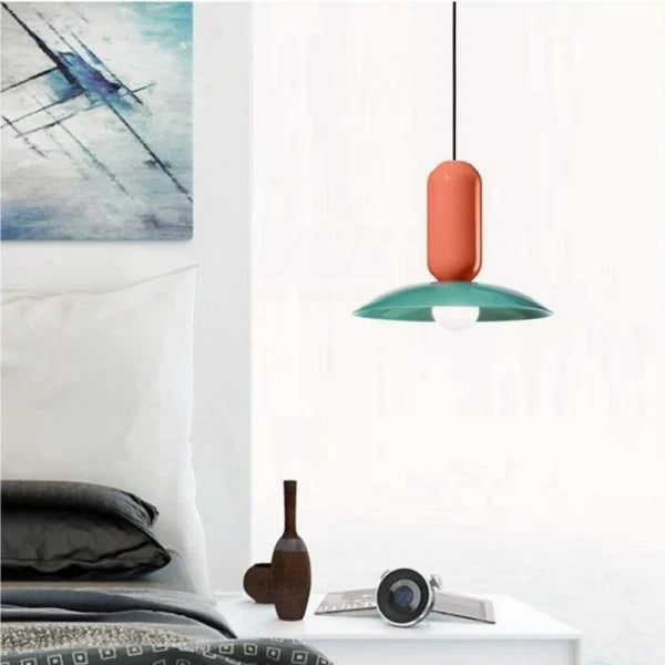 Hanglamp Frisbee — metalen schijf, twee maten — afbeelding 3