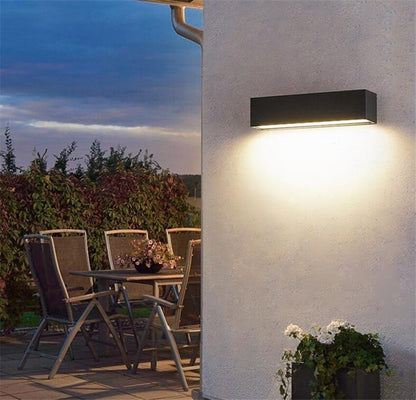 Buitenwandlamp Balk — aluminium, IP65, 30 tot 80 cm — afbeelding 1