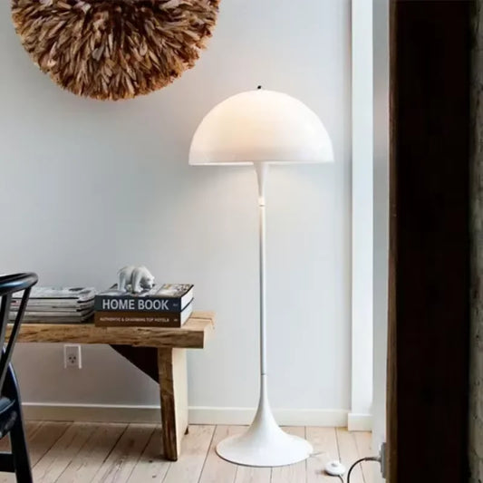 Vloerlamp Paddenstoel — acryl, E27, 140 cm hoog — afbeelding 1