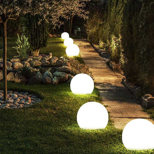 Buitenlamp Bol — zestien kleuren, met afstandsbediening — afbeelding 1