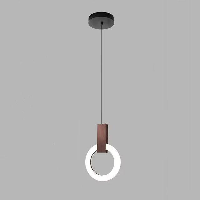 Hanglamp Ring — acryl, in hoogte verstelbaar — afbeelding 3