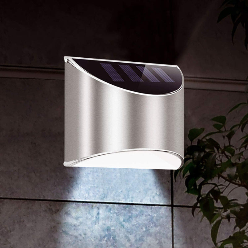 Buitenwandlamp Solar — roestvrij staal, IP65 — afbeelding 1