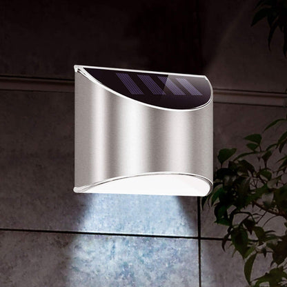Buitenwandlamp Solar — roestvrij staal, IP65 — afbeelding 1