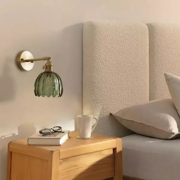 Wandlamp Tulpglas — metaal en glas, maximaal 40 W — afbeelding 4