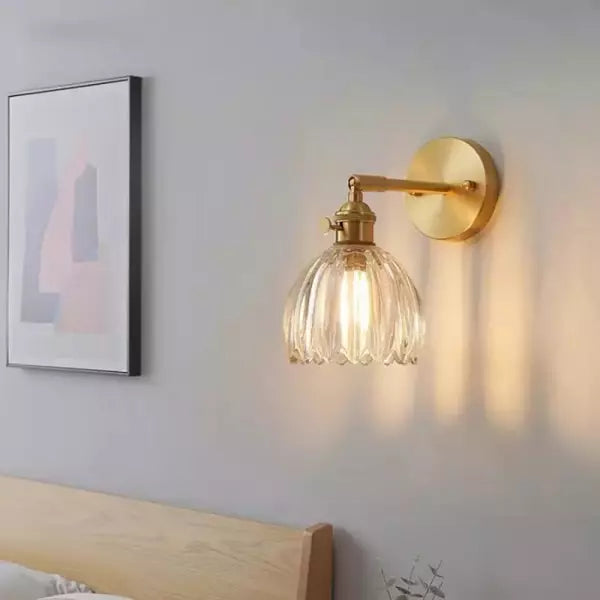Wandlamp Tulpglas — metaal en glas, maximaal 40 W — afbeelding 2