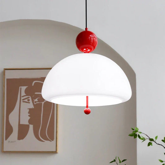 Hanglamp Retro Glas — Franse stijl, breedte 40 cm — afbeelding 1
