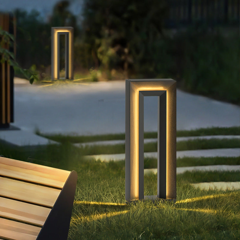 Buitenlamp Prisma — roestvrij staal, IP66, 62 cm — afbeelding 1