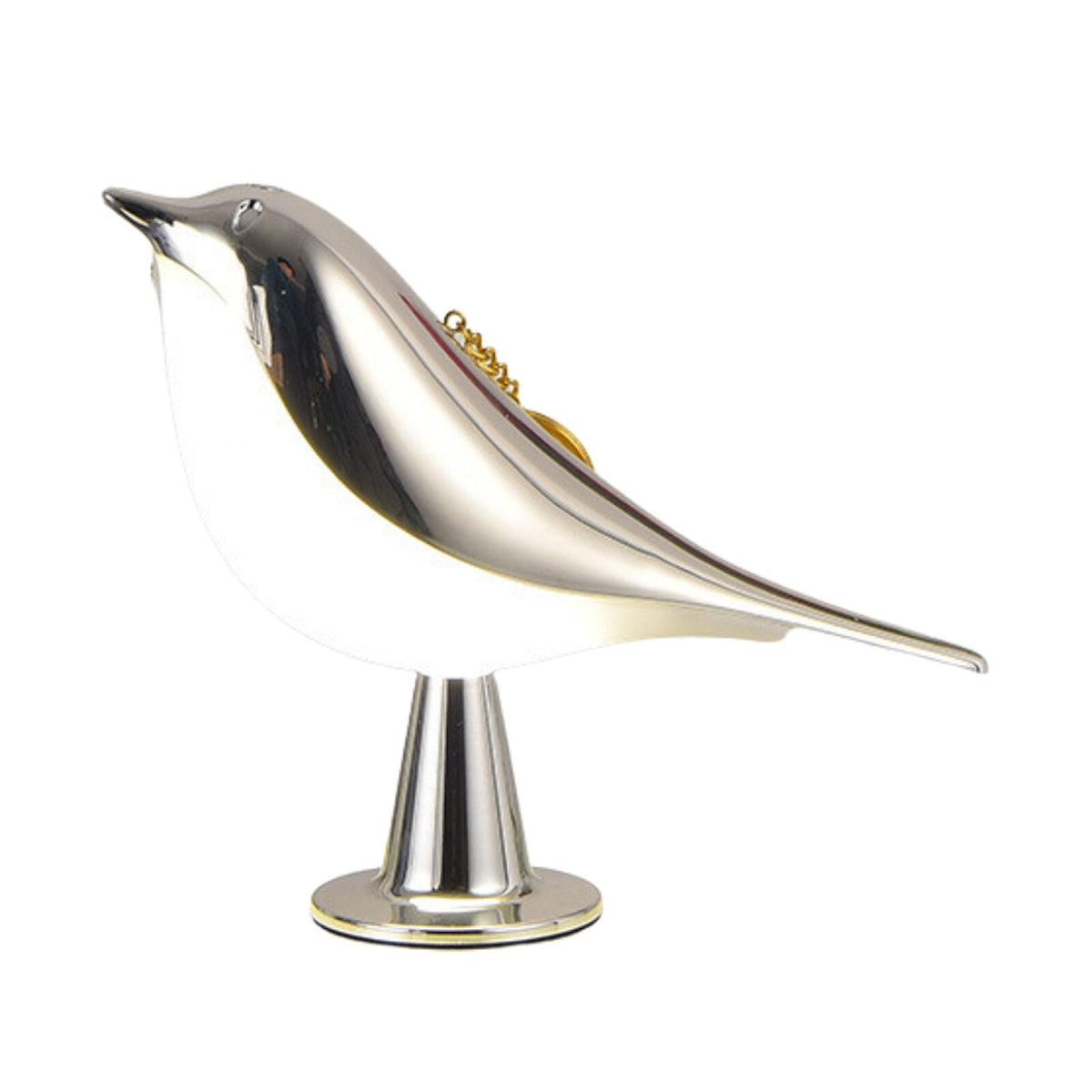 Tafellamp Vormlux Merel — stoffen kap, vogelmotief — afbeelding 4