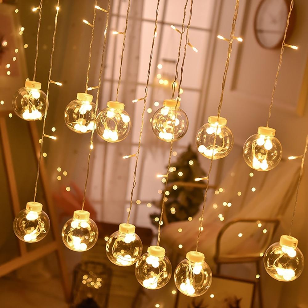 Hanglamp Lichtsnoer — twaalf bollen, IP44 — afbeelding 2