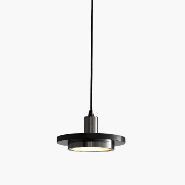 Hanglamp Marmer — vlakke schijf van 20 cm — afbeelding 3