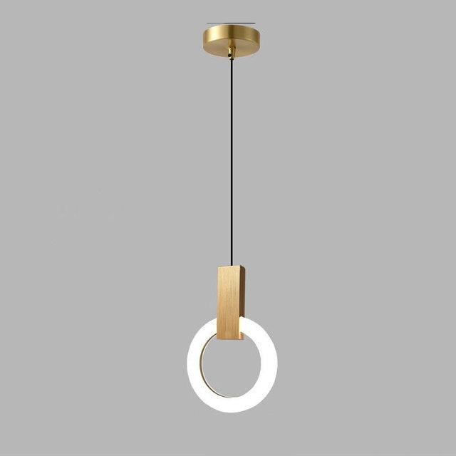 Hanglamp Ring — acryl, in hoogte verstelbaar — afbeelding 2